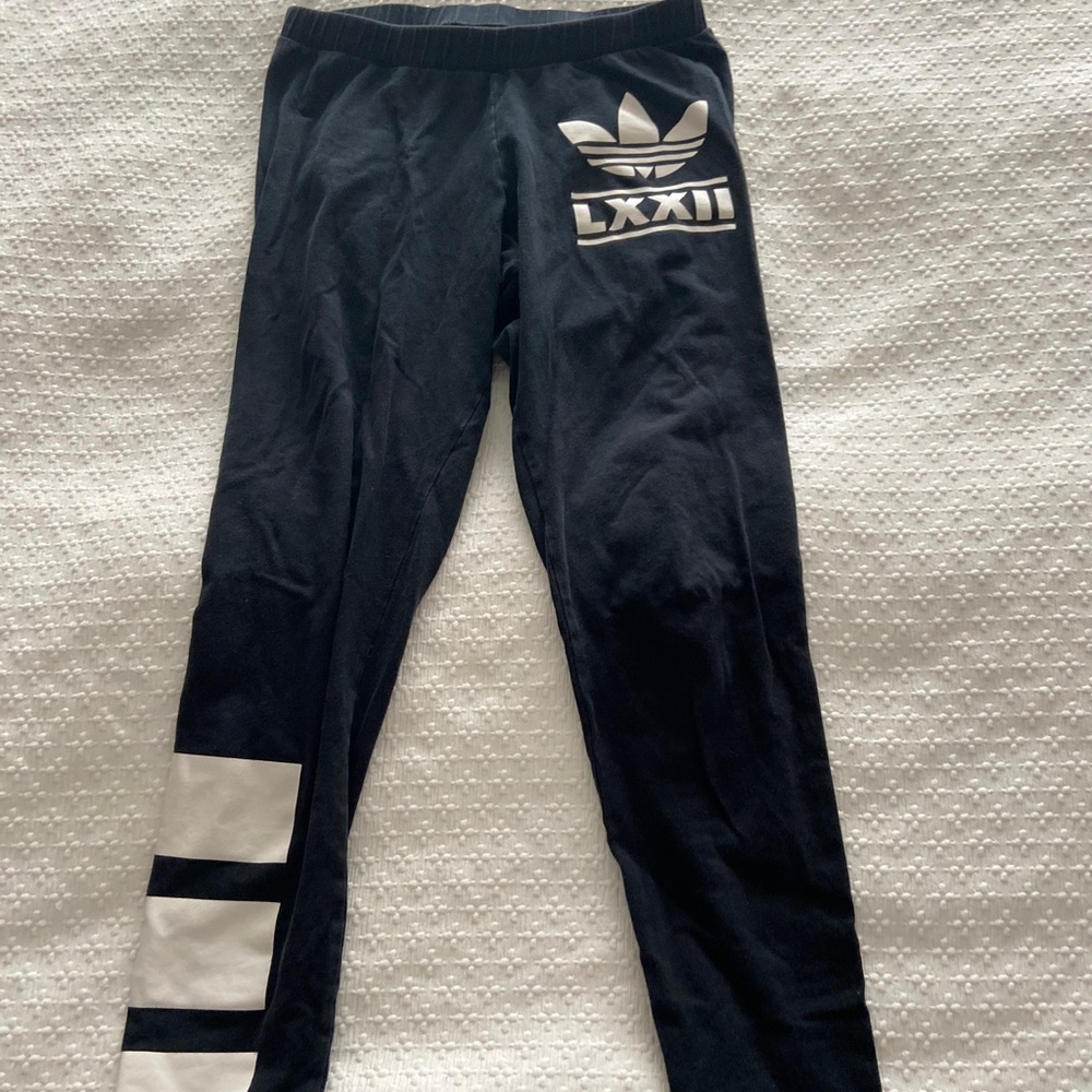 Adidas black leggings